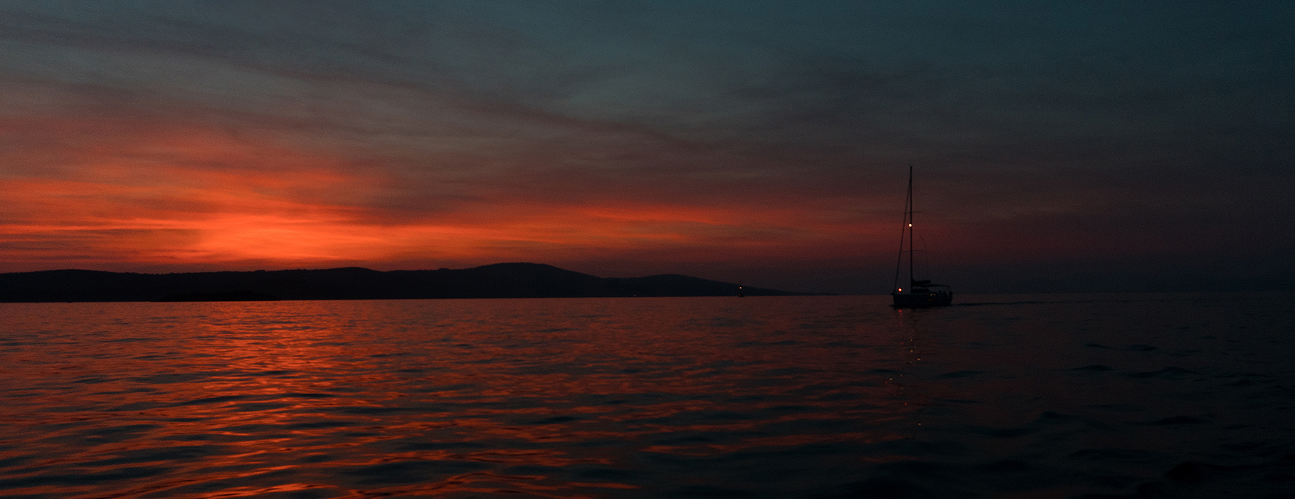 Chorwacja- zachód słońca 