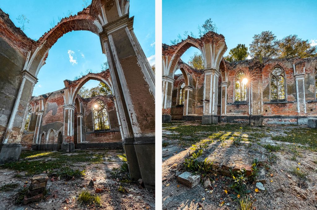 Ciekawe miejsca na Podlasiu - ruiny kościoła w Jałówce