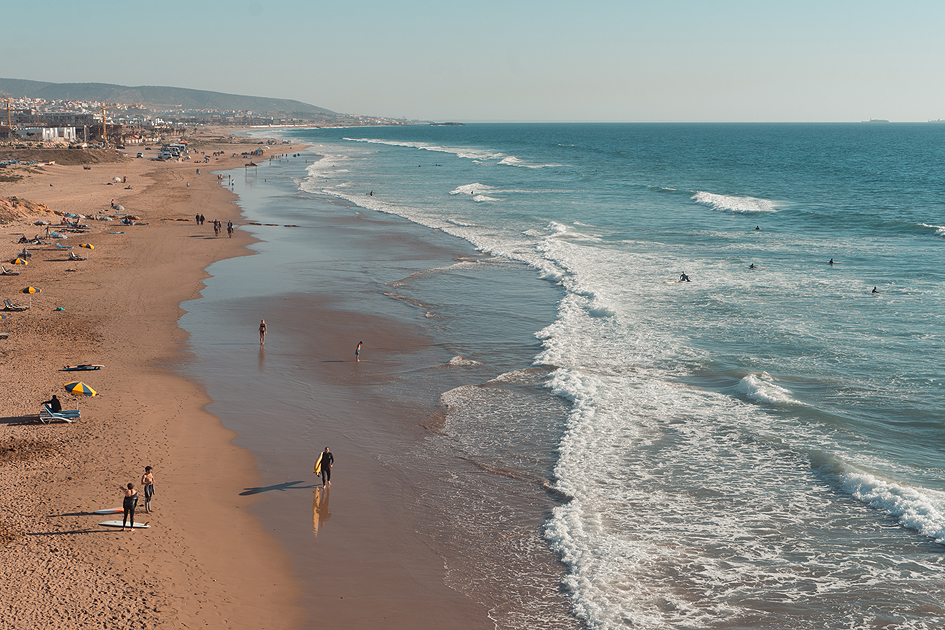 Surfing w Maroku